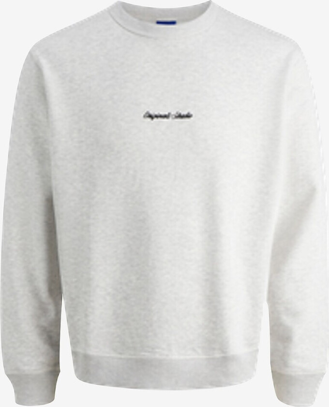 Collegegenser jorNorrebro Emb Sweat Crew - Hvit
