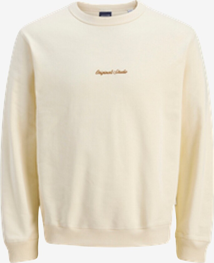Collegegenser jorNorrebro Emb Sweat Crew - Hvit