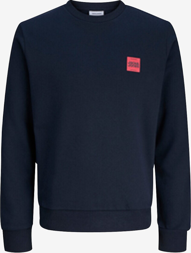 Collegegenser jjbRandy Crew Neck Pls - Blå