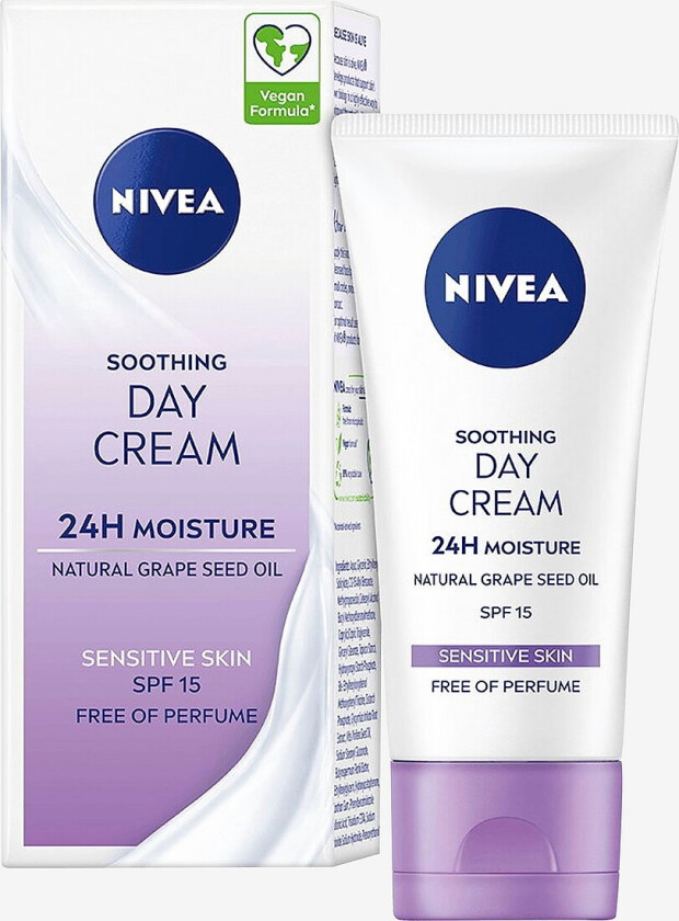 Sensitive Day Cream Tube 50 Ml - Transparent