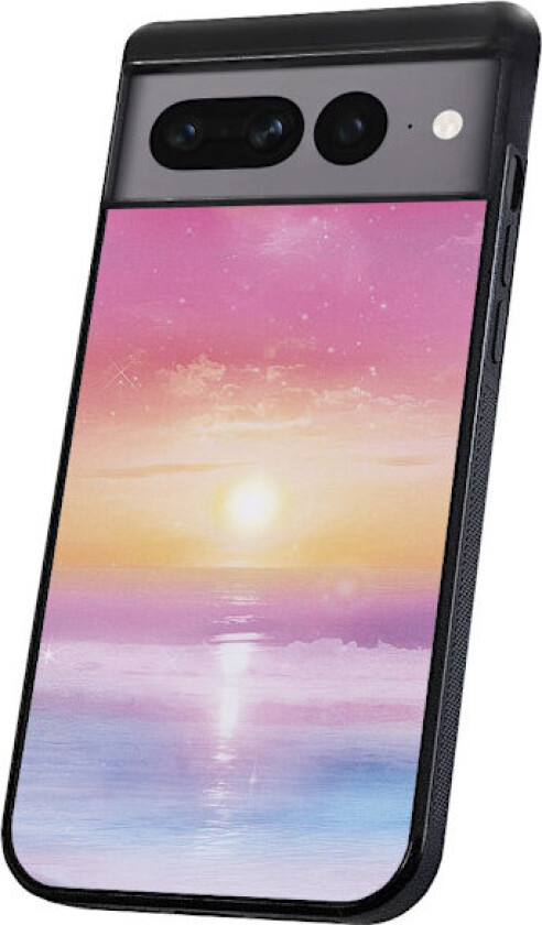 Google Pixel 8A - Deksel/Mobildeksel Sunset