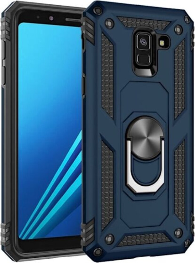 Bofink Combat Samsung Galaxy A8 (2018) deksel - Blå