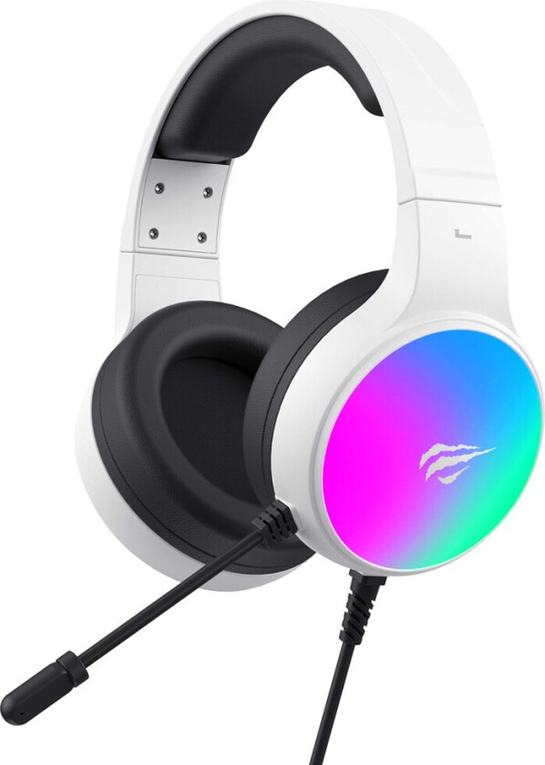 H2043U Gaming Headset - USB-A - Svart/Hvit