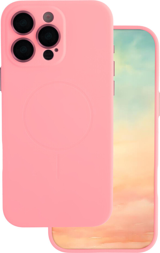 Ultra Trendy Vivid Thin Mag Cover til iPhone 16 Pro Max - Pink