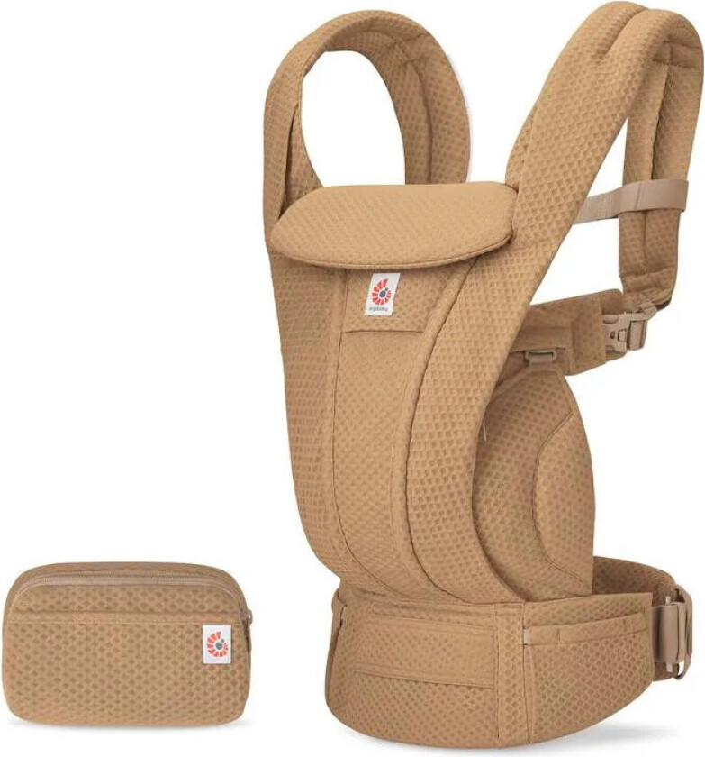 Omni Deluxe Mesh Bæresele - Max 20kg - Camel