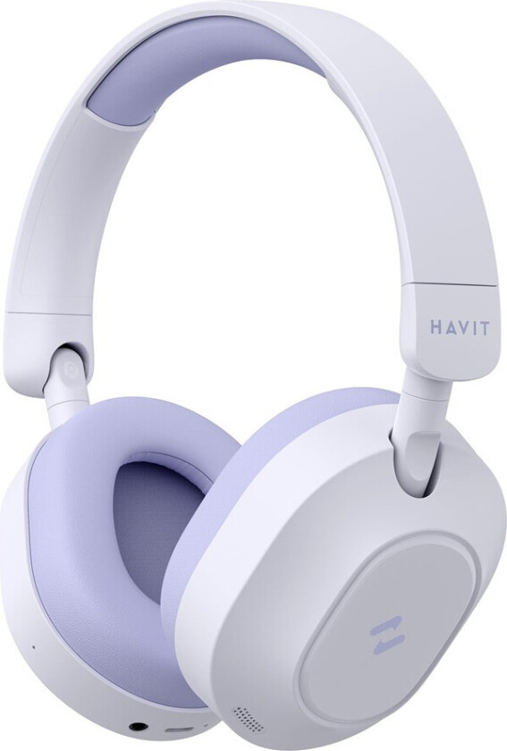 H668BT Høretelefoner - ANC, 80 Timer, USB-C - Violet