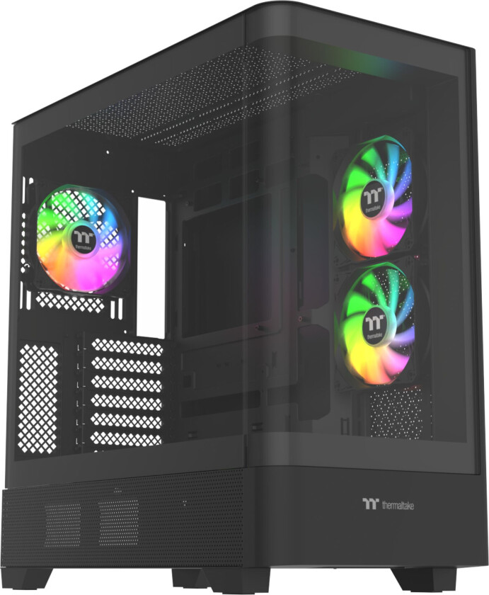 Viewâ¯290â¯TGâ¯ARGB Mid Tower Kabinett â Svart