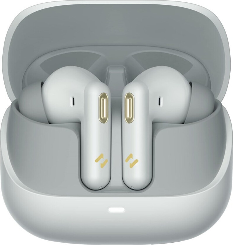 TW906 Pro Earbuds - ANC, 5 Timer, USB-C - Grå