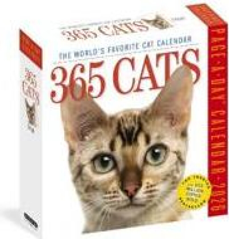 365 Cats Page-A-Day® Calendar 2026