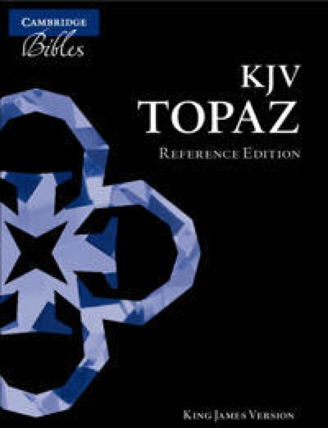 KJV Topaz Reference Edition, Brown Calf Split Leather, KJ674:XR