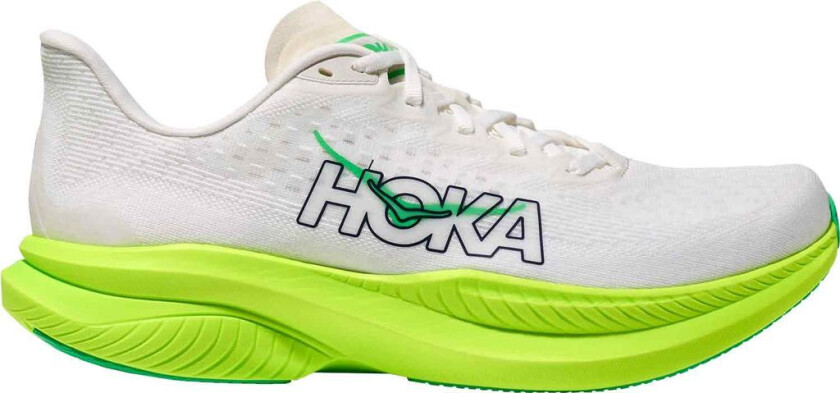 Mach 6 Herre White/Neon Lime 46 2/3