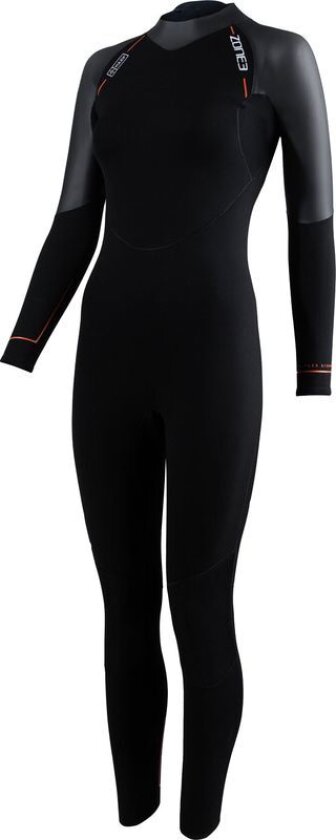 Active-Flex Wetsuit W Våtdrakt Black/Orange, SL