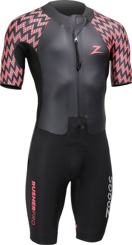Rusher Pro Shorty M Våtdrakt Black/Red, L