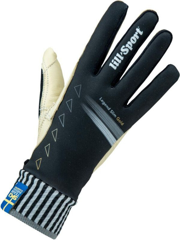 Legend Slim Gold Langrennshansker Black, 8