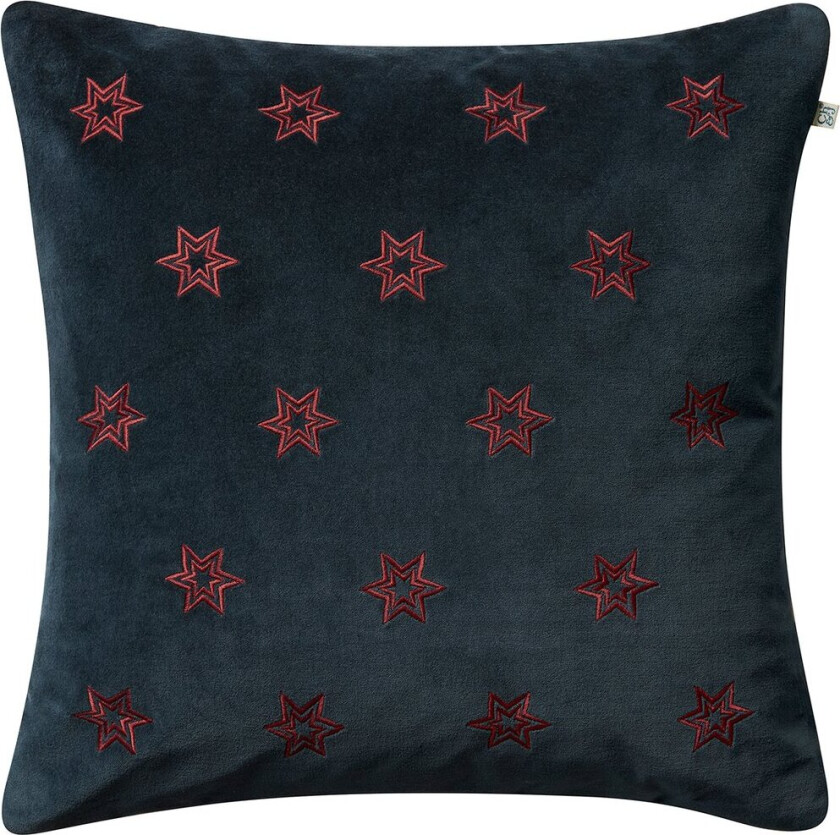 Star putetrekk 50x50 cm Sea blue