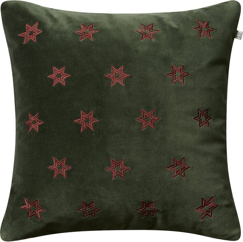 Star putetrekk 50x50 cm Forest green