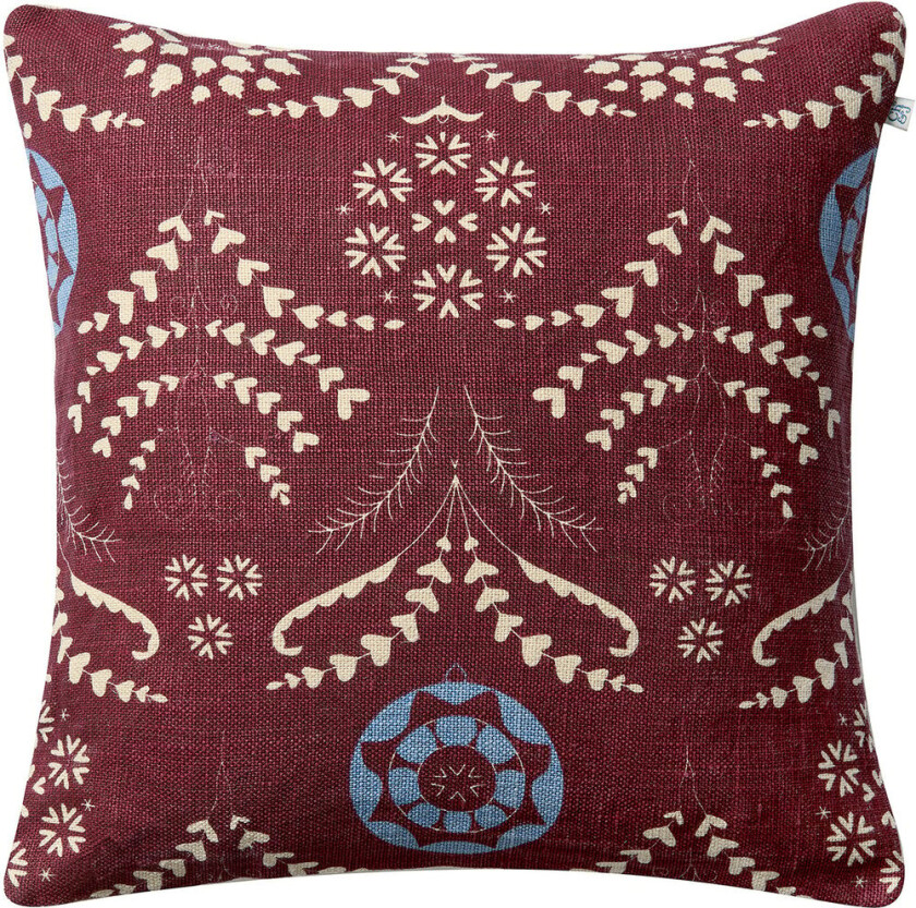Rani putetrekk 50x50 cm Ruby-dusty blue