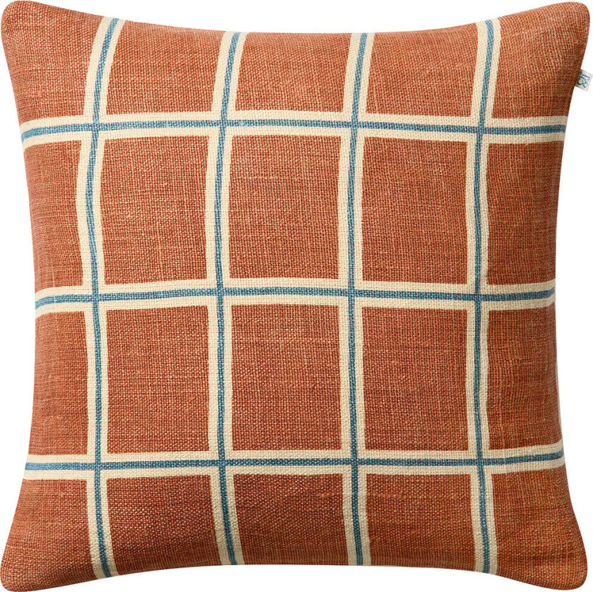 Raha putetrekk 50x50 cm Apricot orange-heaven blue