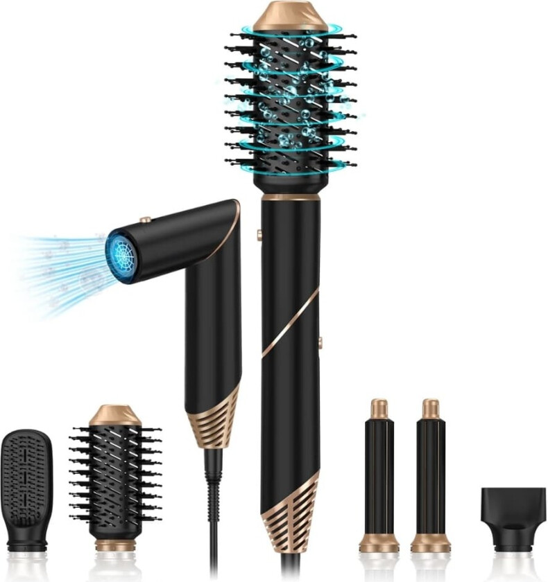 Bilde av 5-i-1 Multistyler – Føn, Rett og Gi Volum i Ett Verktøy