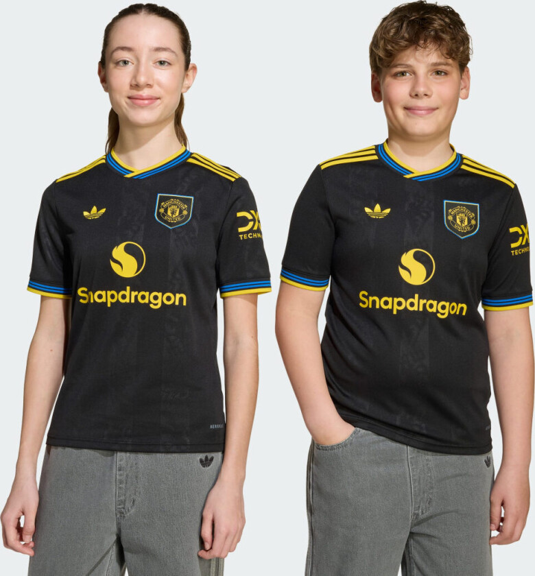 Manchester United Tredjedrakt 2025/26 Barn - adidas, størrelse 128 cm