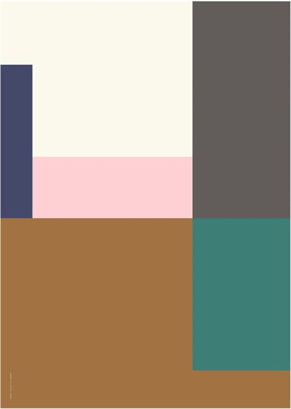 Wrong Geometry poster modell 03, 50x70 cm