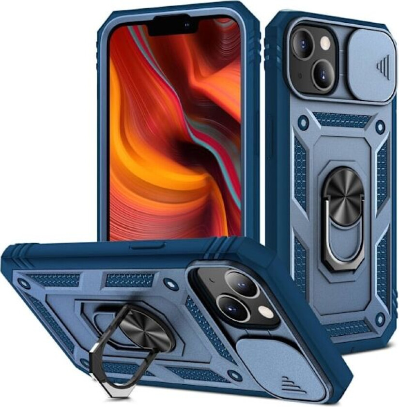 Bofink Combat iPhone 13 deksel - Safir