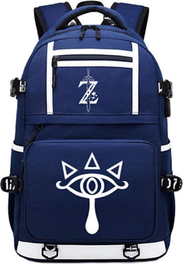 Lysende Legend of Zelda Ryggsekk med USB-lading