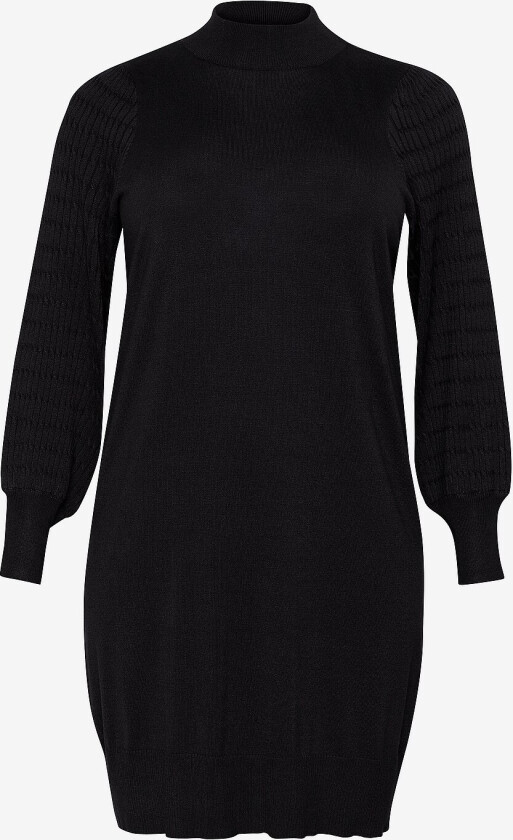 Kjole kcLini Knit Dress - Svart