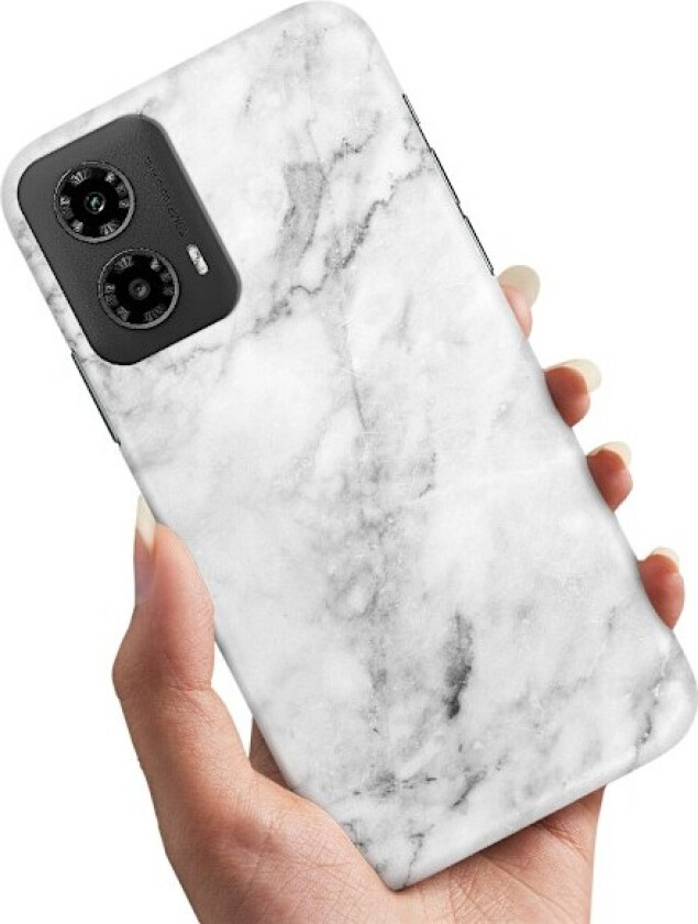 Motorola Moto G54 5G - Deksel/Mobildeksel Marmor