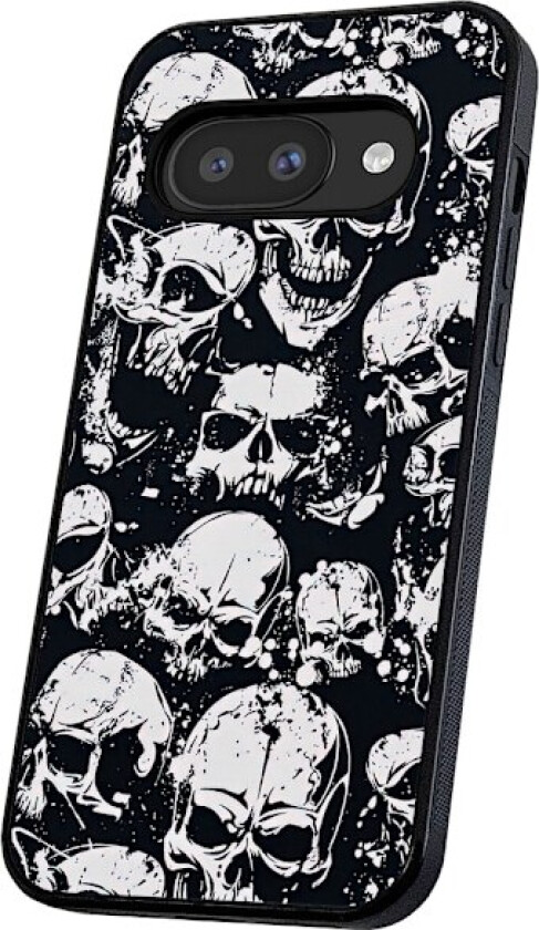 Google Pixel 9A - Deksel/Mobildeksel Skulls