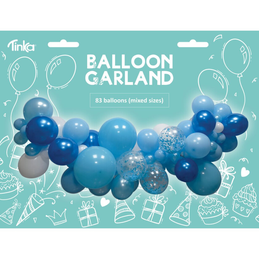 - Balloon Garland - Blue (83 pcs) (8-802256)