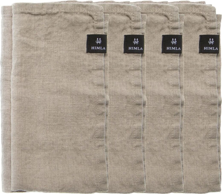 Sunshine linserviett 4-pakk naturell (beige)