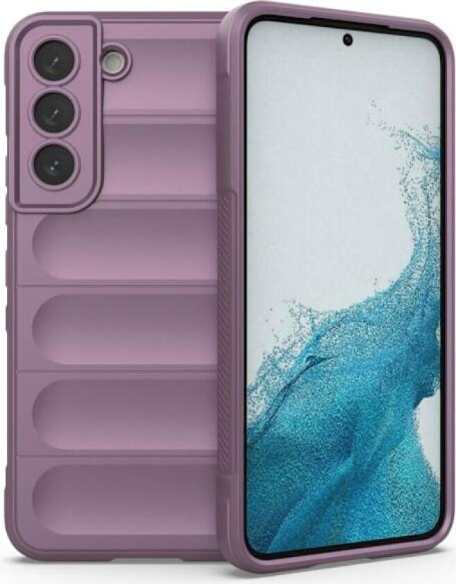 Deksel med mykt grep for Samsung Galaxy S22 Plus - Lyselilla