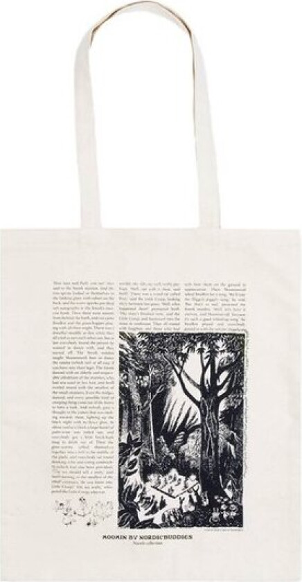 Mummi Novels handlenett 38,5x42 cm Kometen naturhvit