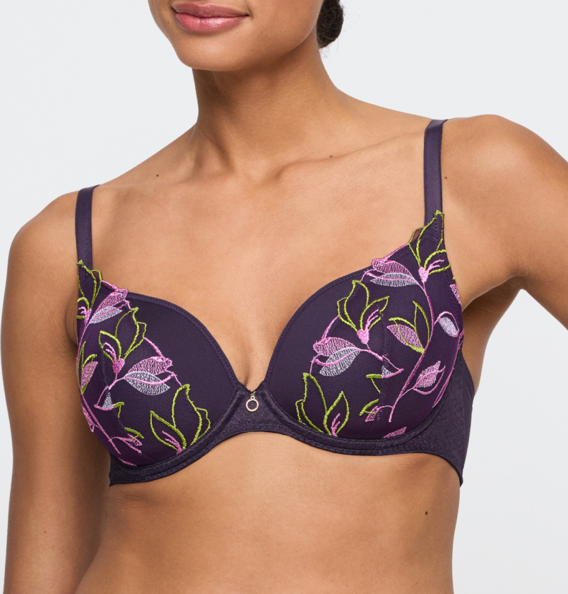 Marie Jo Loish BH med bøyle, lilla, Størrelse: 70B, Kvinner