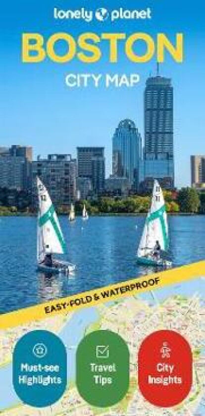 Lonely Planet Boston City Map