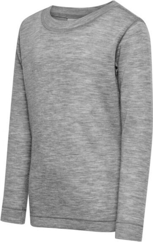 Hummel - Trøye i Ull Grey Melange