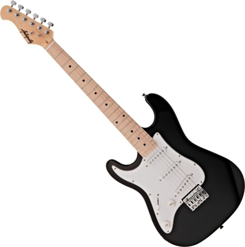 ST1 Mini 3/4 Size Left Handed Electric Guitar Black