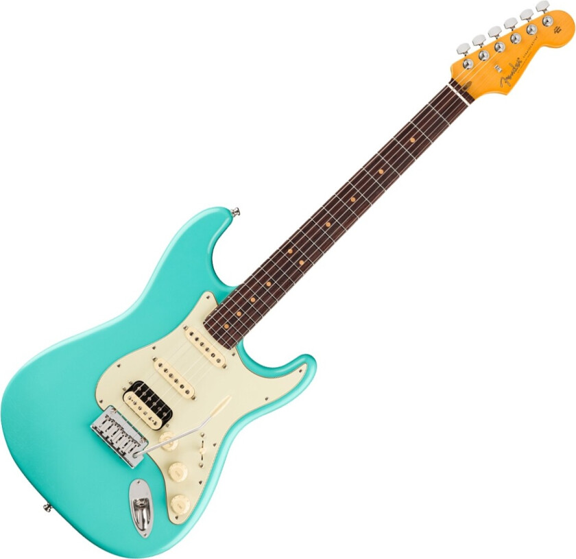 American Ultra Luxe Vintage 60s Stratocaster HSS RW Sea Foam Green