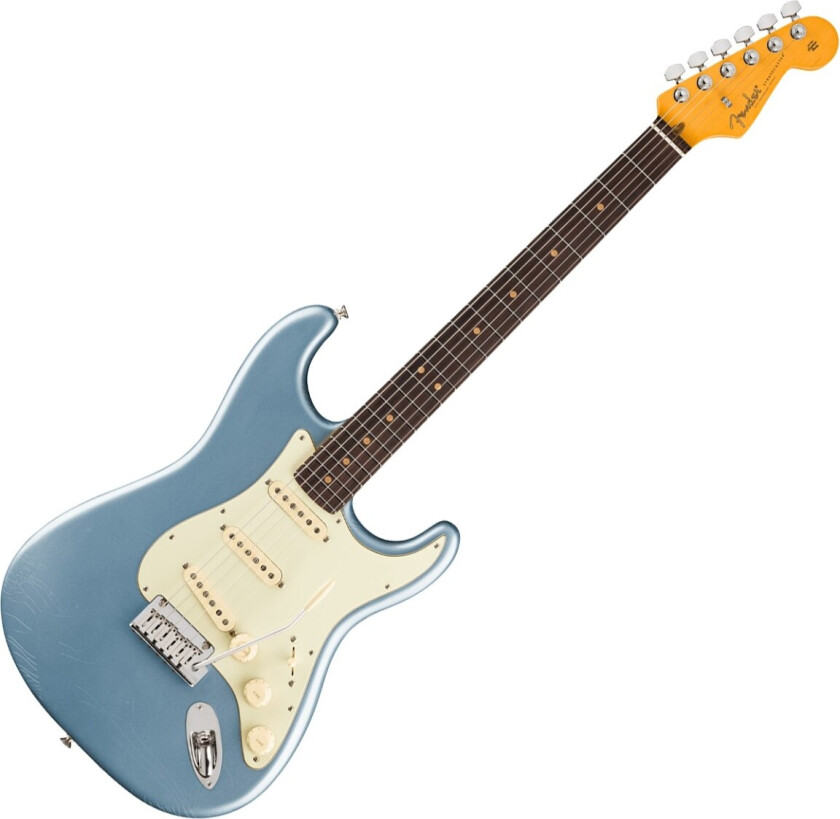 American Ultra Luxe Vintage 60s Stratocaster RW Ice Blue Metallic