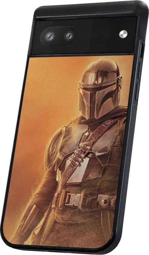 Google Pixel 6A - Deksel/Mobildeksel Mandalorian Star Wars