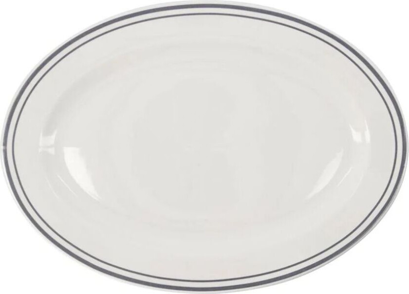 Bistro serveringsfat 29,5 x 40 cm Grå