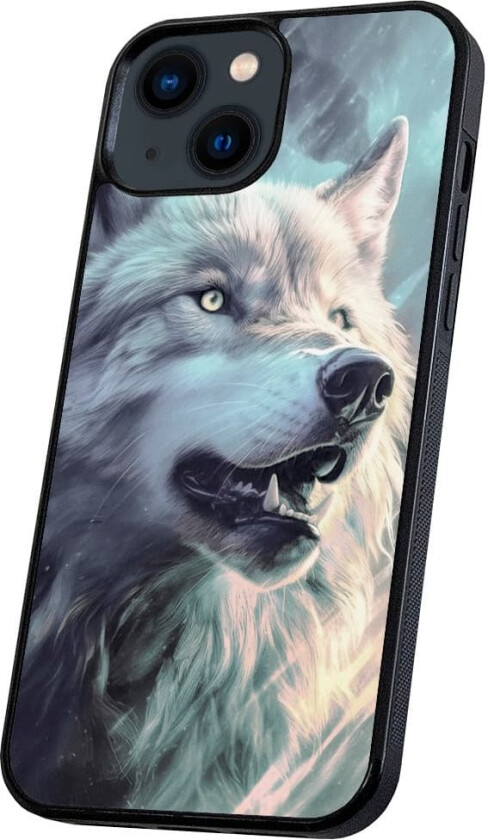 iPhone 13 Mini - Deksel/Mobildeksel Wolf
