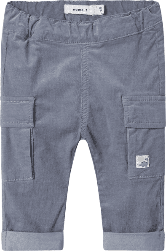 Name It Nbmben kordfløyelbukse til baby, Tradewinds