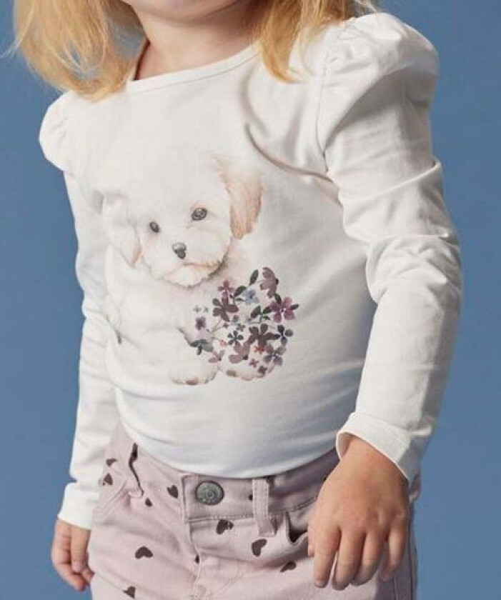 Name It Nmfninea genser til småbarn, Cloud Dancer