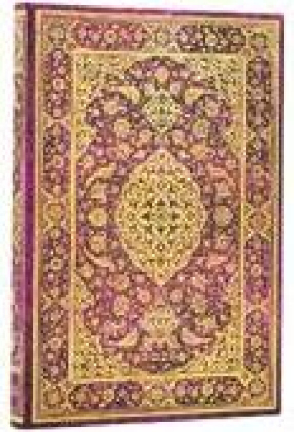 2026 The Orchard (Persian Poetry) Mini 12-month Verso Hardcover Flexi Dayplanner 2026 (Elastic Band Closure)