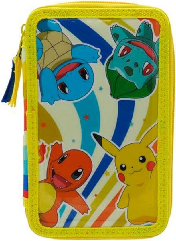 Pokemon triple pencil case