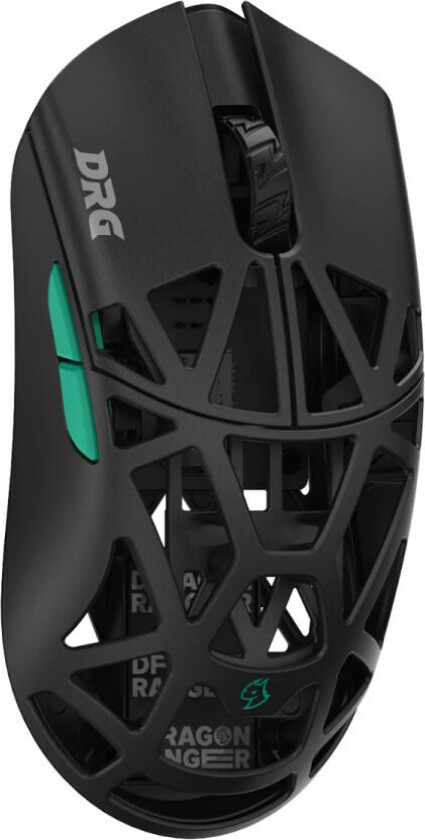 Wlmouse X Drg Beast X Max Gaming Mus - Solid Slits - Svart