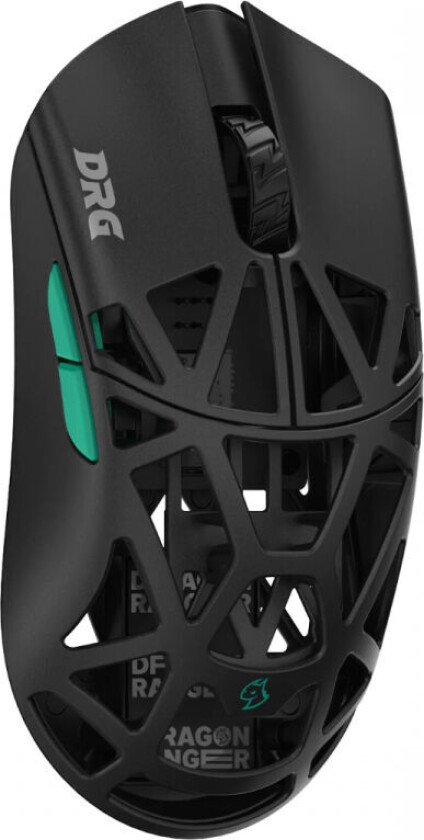 Wlmouse X Drg Beast X Mini Pro Gaming Mus - Solid Slits - Svart