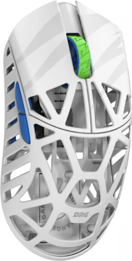 Wlmouse X Drg Beast X Max Gaming Mus - Side Slits - Hvit